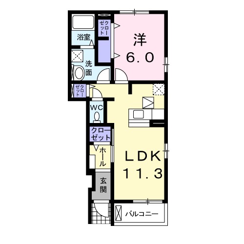 アルカンシェルY&Tの間取り