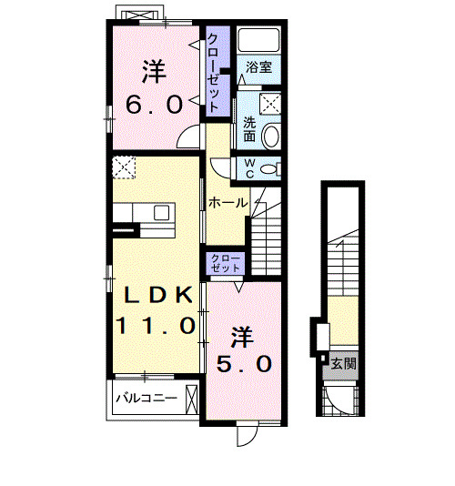 プラムフィールドの間取り