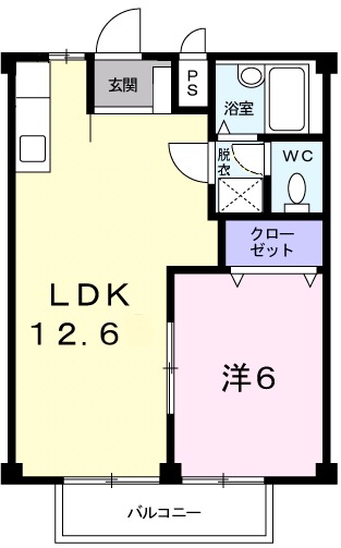サンヒルズ広久手Aの間取り