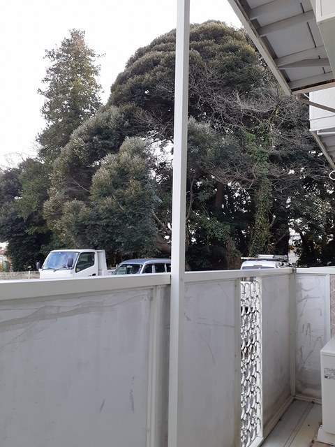 12/20 バルコニー
