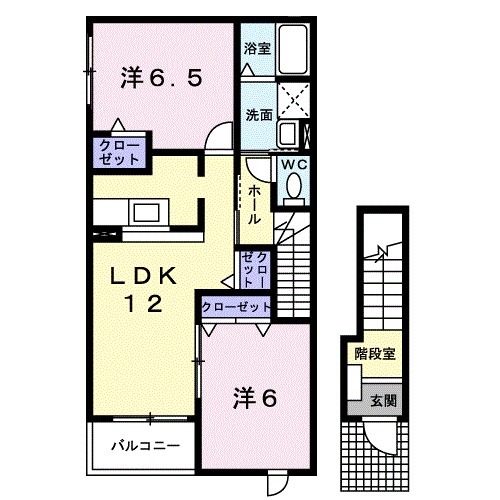 エスポワールKの間取り