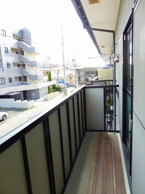 9/21 バルコニー