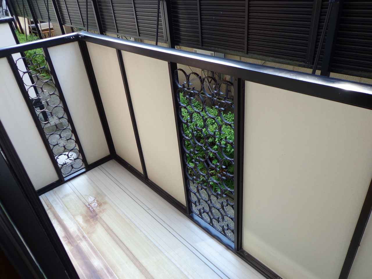 9/20 バルコニー