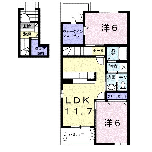 ヴェトレリーアの間取り