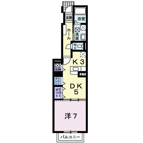 グランディアス赤羽根の間取り