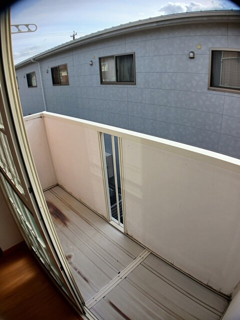 12/24 バルコニー