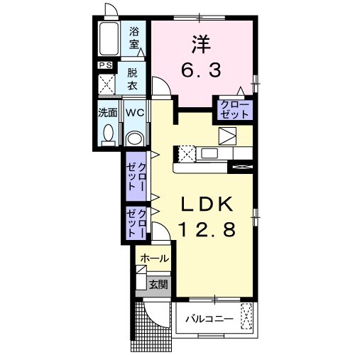 アヴェーレの間取り