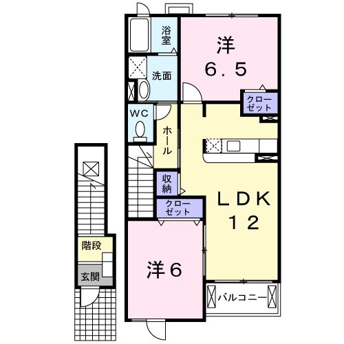 アヴェーレの間取り