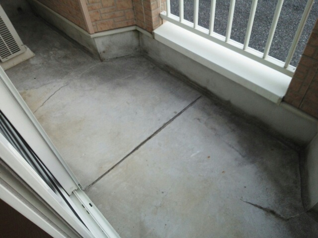 12/24 バルコニー