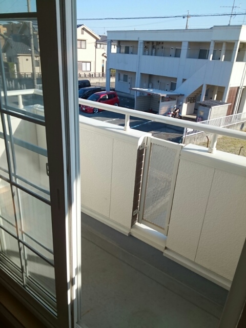 12/24 バルコニー