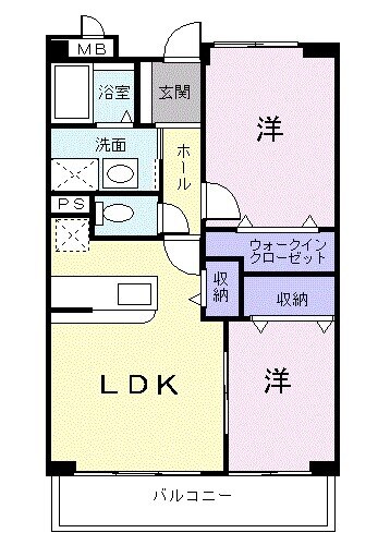 インターパークヒルズの間取り