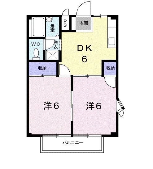 ファミール883の間取り