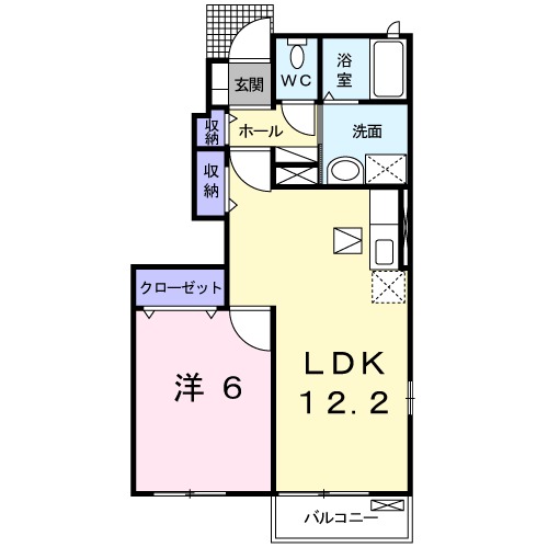 アルティプラーノハヤシ Ⅵの間取り