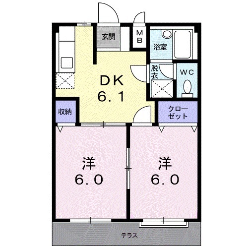 HAPPY SHINEの間取り