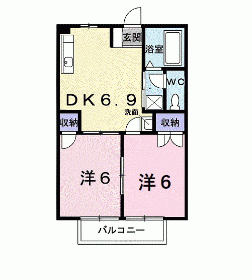 アーバンCITY21の間取り