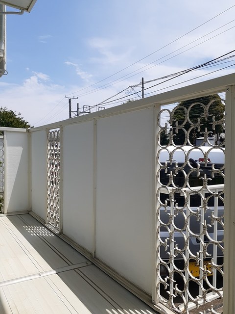 12/25 バルコニー