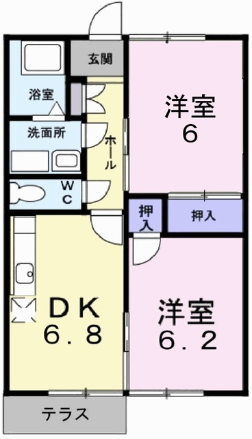 エーデルハイムの間取り
