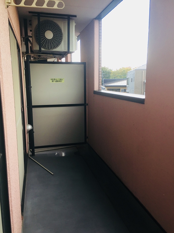 12/20 バルコニー