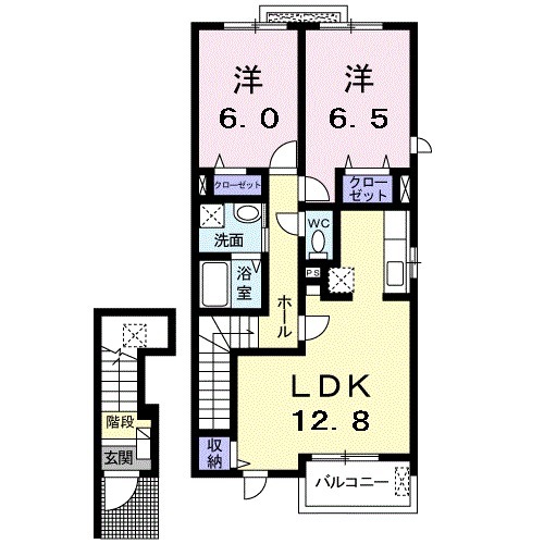 ワン グレイン.K.S.の間取り