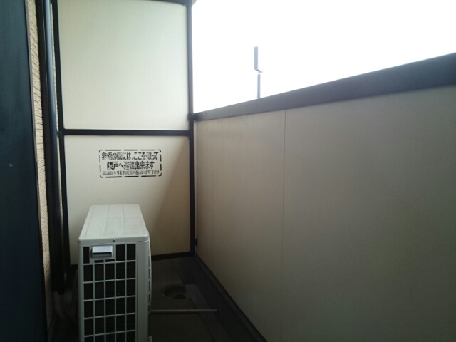 12/20 バルコニー