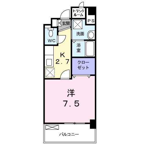 ヴィラ・アンジュの間取り