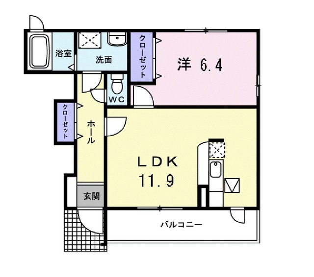 ベル・クレールの間取り