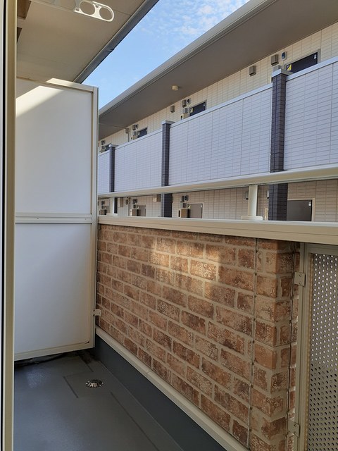 12/24 バルコニー