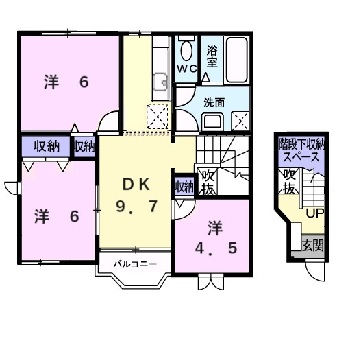 グランメゾンⅠの間取り