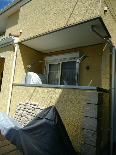 12/23 バルコニー