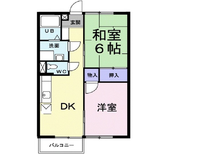 ニューエルディム七福の間取り
