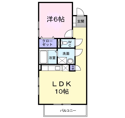 アンシャンテの間取り