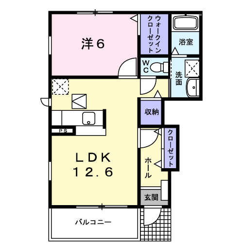 ベル・コリーヌSⅢの間取り