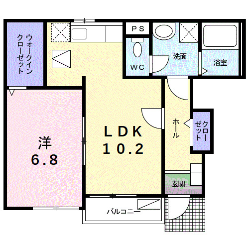 フェアリーの間取り