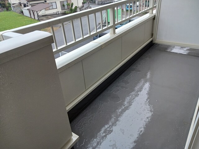 12/21 バルコニー