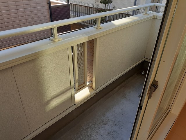 12/24 バルコニー