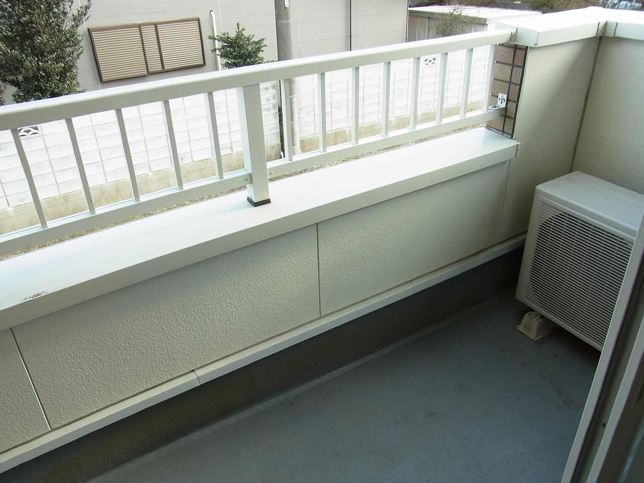 9/20 バルコニー