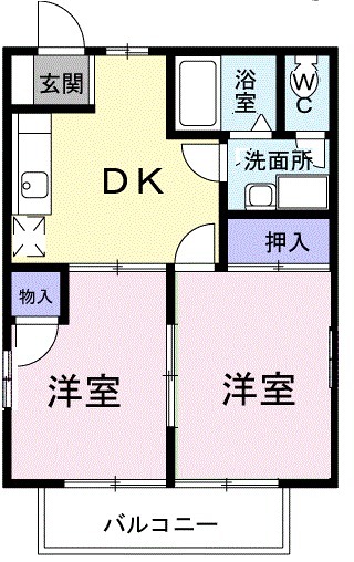 メゾンKATOの間取り