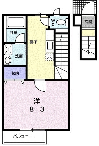 ウイステリアの間取り
