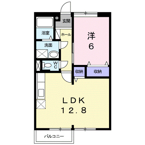 コンフォート2の間取り