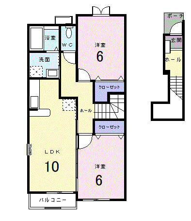 プラシード・コルソCの間取り