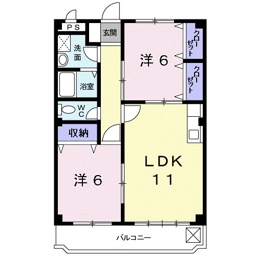 マリッチ小桜の間取り