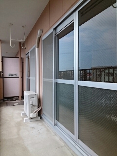 12/24 バルコニー