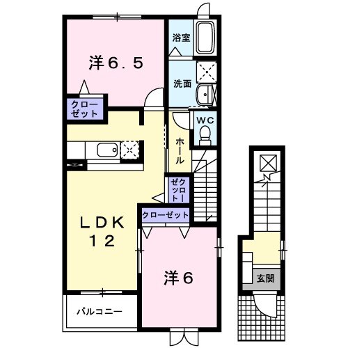 ストーリアBの間取り