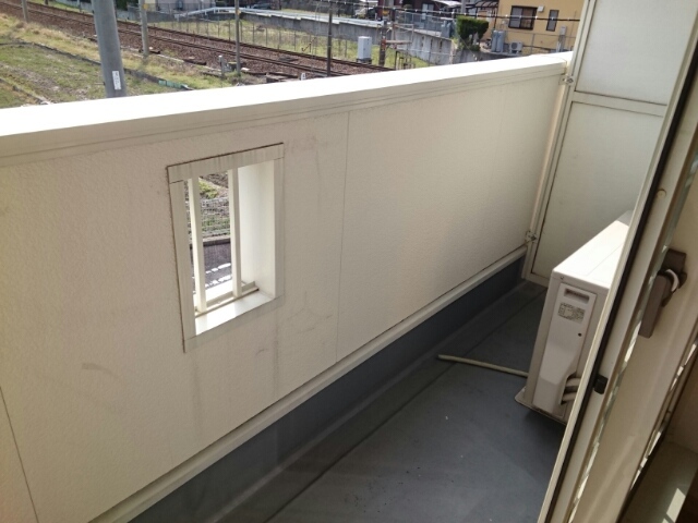 9/18 バルコニー