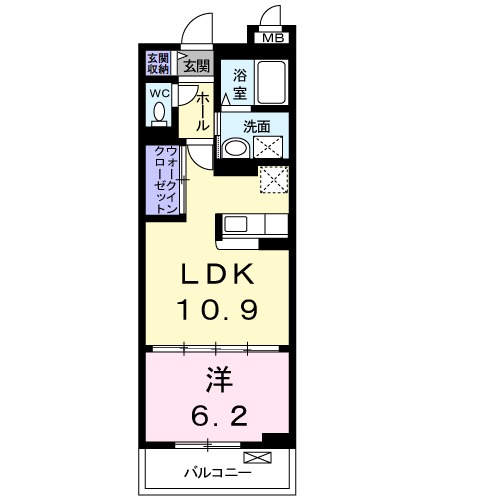 グラン エリアールの間取り