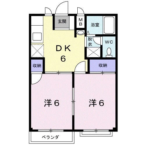 美宝 3の間取り