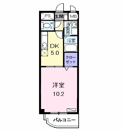 Soleil Honjinの間取り