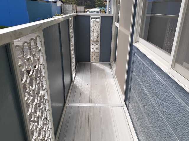 12/20 バルコニー