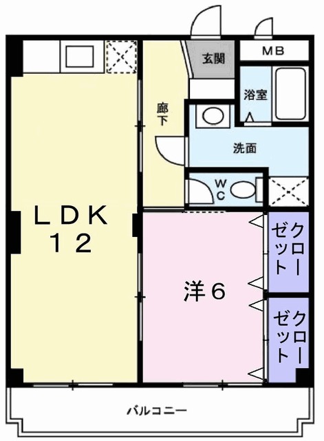 メゾンアネックスの間取り