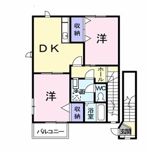 ミレニアJ・K Ⅰの間取り